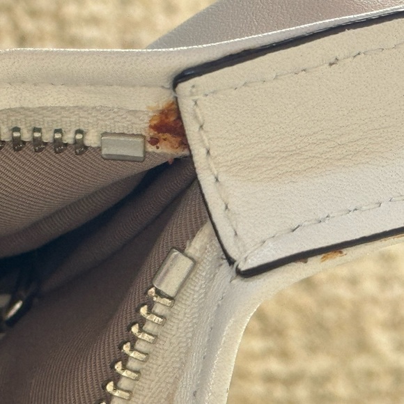 satchel y2k style coach bag in unique turquoise color! - Picture 6 of 6